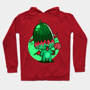 watermelon monster Hoodie